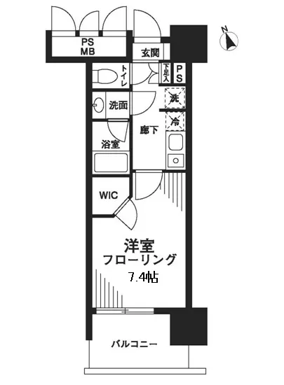 フォンテーヌ芝浦 906