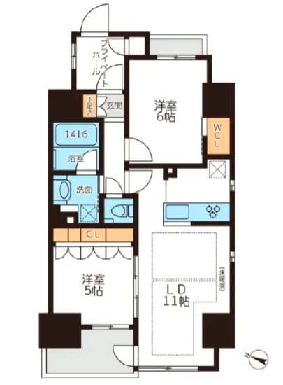 グランカーサ本駒込 801