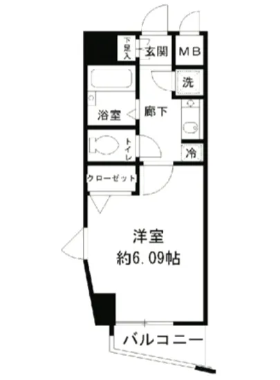 レジディア新中野 401