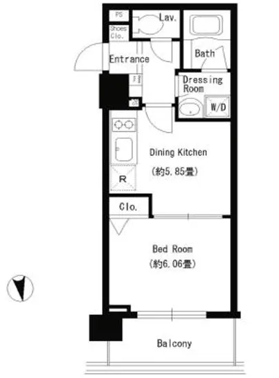 パークキューブ上野 1406