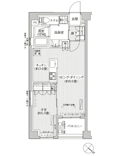シティカレント目黒学芸大学 207
