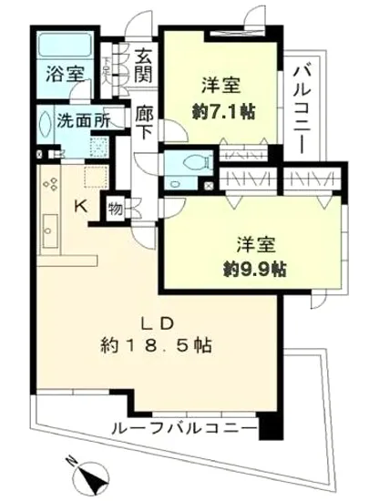 ヒューリック目黒三田 608