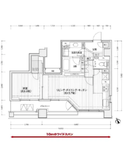 ドゥーエ銀座イースト1 1202