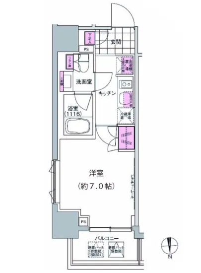 プレジリア東日本橋 1307
