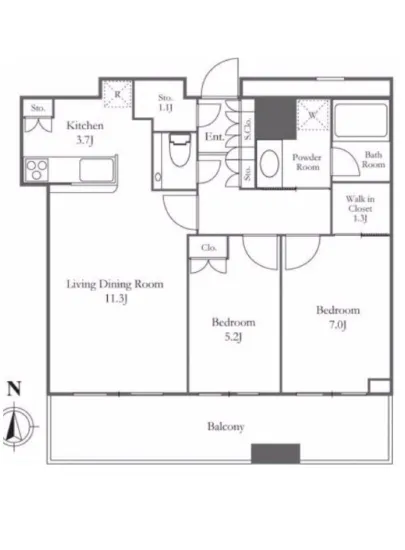 クレストプライムタワー芝 4F