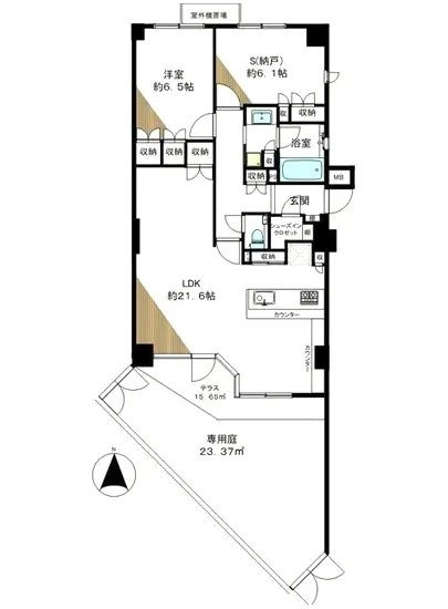 ディーグランセ駒沢大学 1F