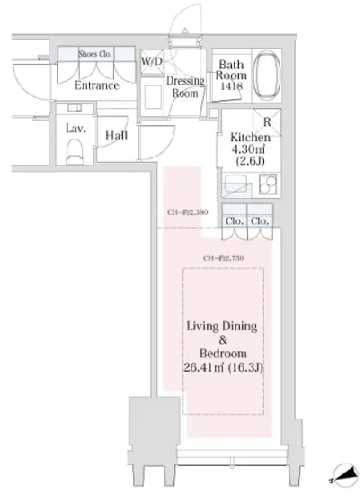 ラ・トゥール新宿グランド 1501