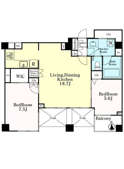 オープンレジデンス高輪台 203