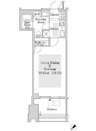 ラ・トゥール新宿ガーデン 3423