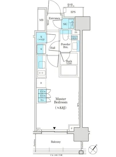 パークリュクス日本橋大伝馬町 603