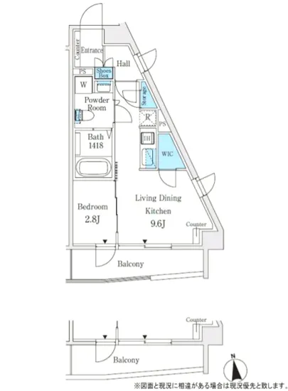 バウスフラッツ中野坂上 406