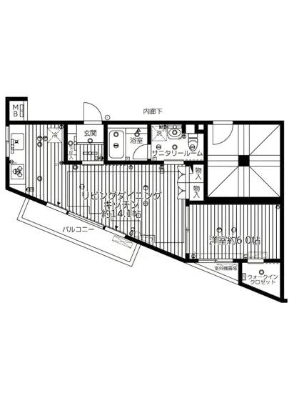 フォルム代々木公園リベディア 2F