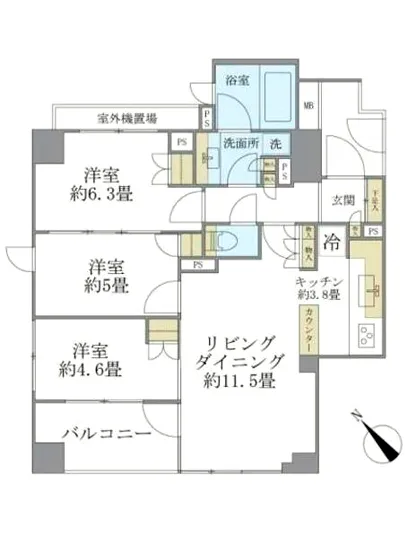 ブリリア武蔵小山id 401