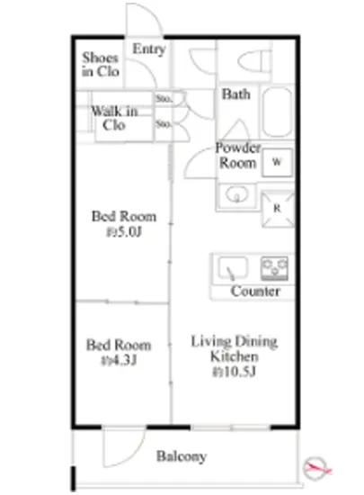 ラ・ミアカーサ東中野 103