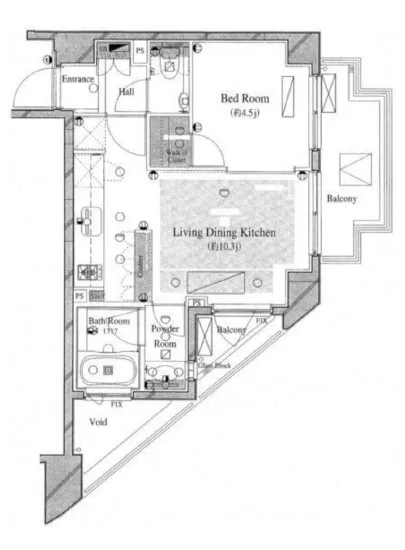 ラコント恵比寿プライベートレジデンス 405