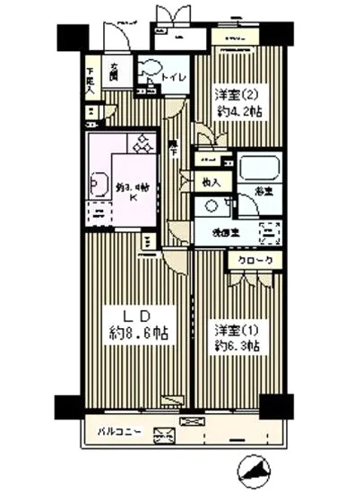高田馬場パークホームズ 501