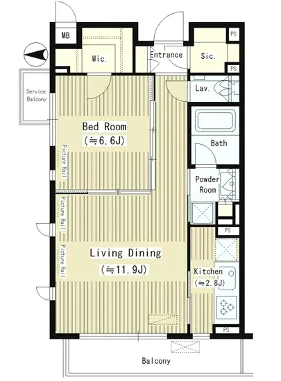 ラグゼガーデン松原 301