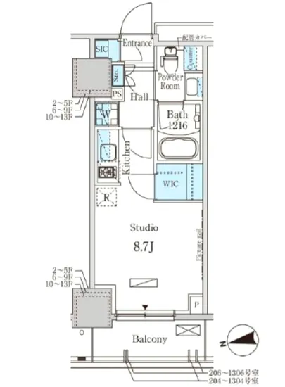 パークアクシス赤塚 404