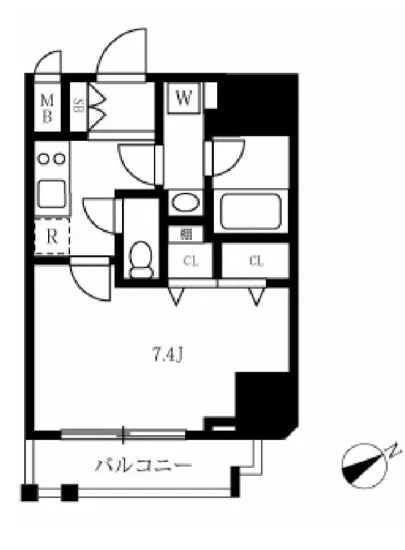 コンシェリア新橋シックス 203