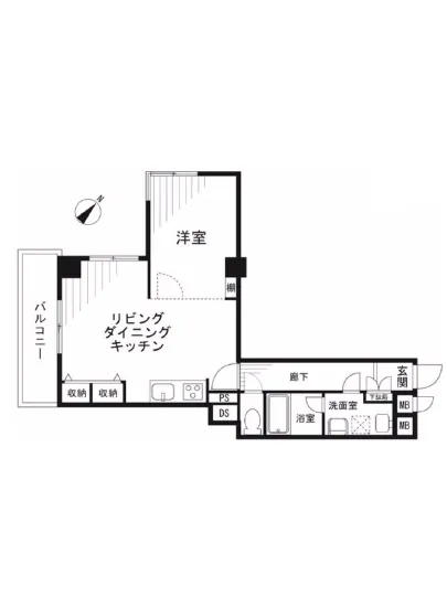 パシフィック魚籃坂 2F