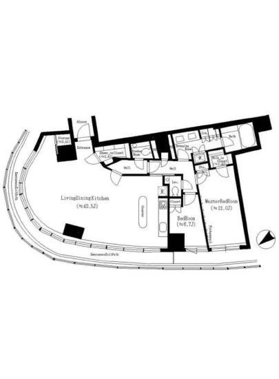 パークコート青山ザ タワー 21F