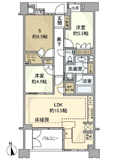 ライオンズ外苑の杜 7F