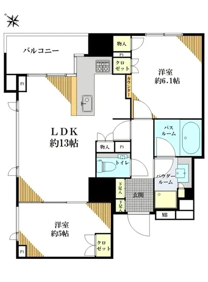 シティハウス勝どきステーションコート 806