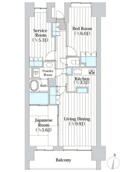 イーストパークス大島サザンスクエア 809