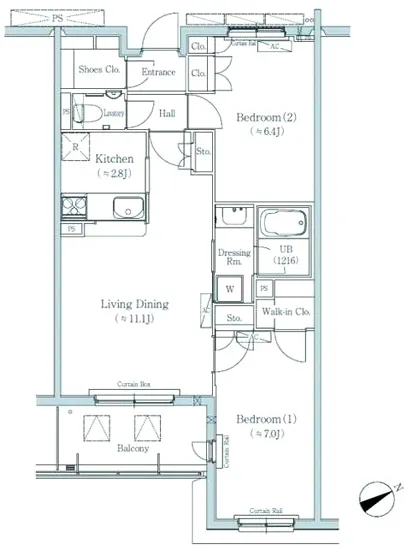ヒューリックコート元代々木 215