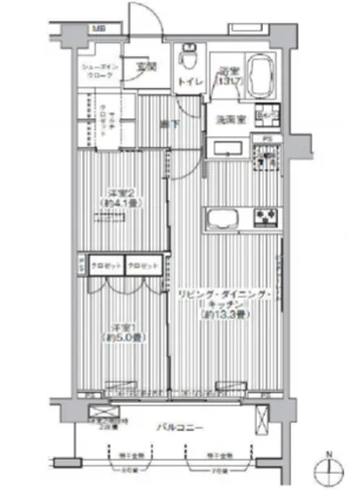 グランフェリシア経堂赤堤 307