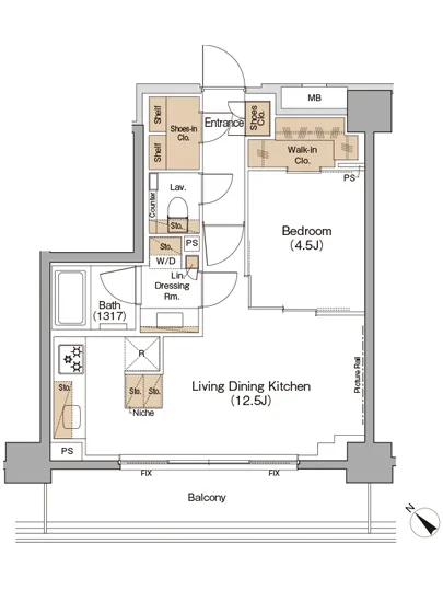 ザ・パークハビオ月島フロント 1002
