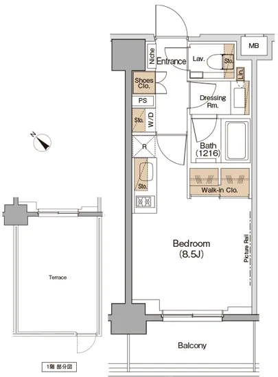 ザ・パークハビオ月島フロント 1005