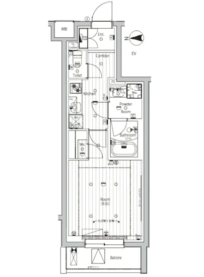 メイクスデザイン学習院下 201
