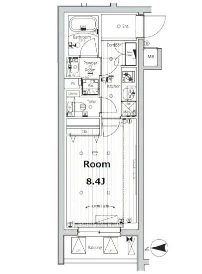 メイクスデザイン学習院下 203