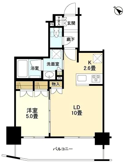 アスコットパーク日本橋浜町BISIKI 6F