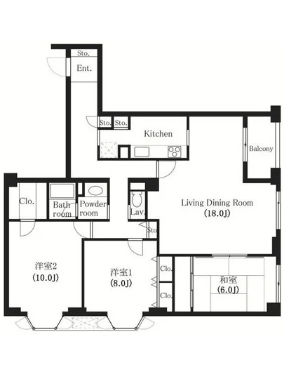 カルパティア市ヶ谷 101