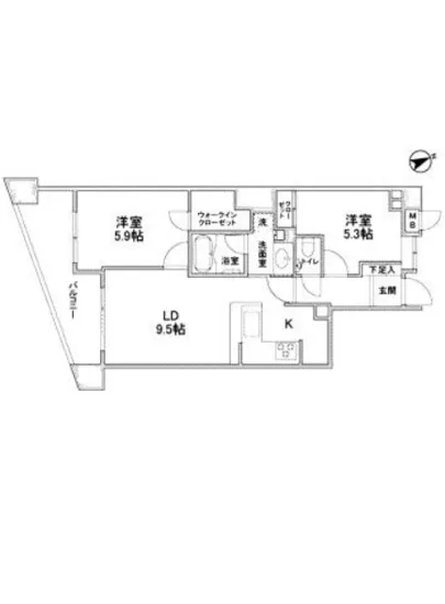 ザ・パームス代々木上原コスモテラス 402