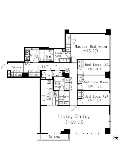 レジディア市谷砂土原 S-403