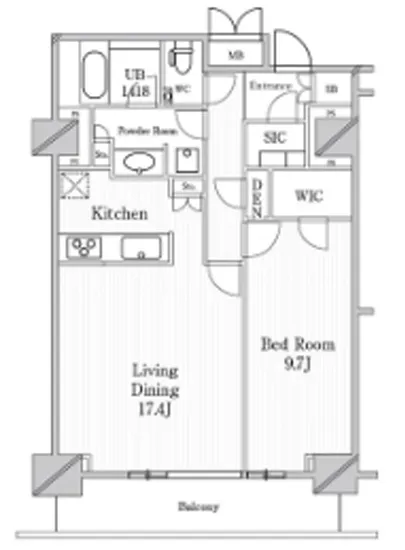 JP noie 恵比寿西 302