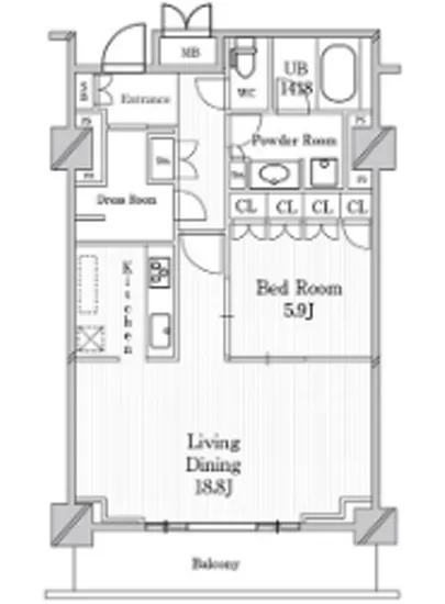 JP noie 恵比寿西 304