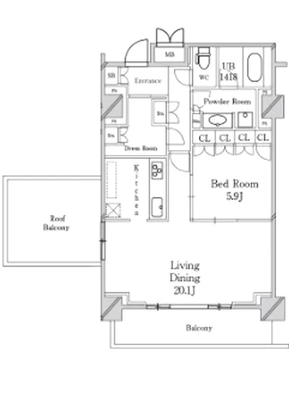 JP noie 恵比寿西 404