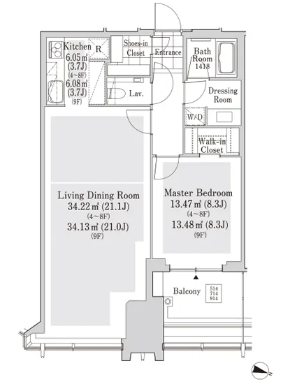 ラ・トゥール新宿アネックス 914