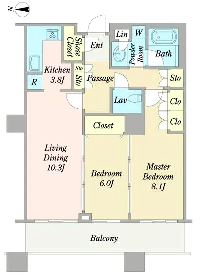 ブリリアタワー東京 25F