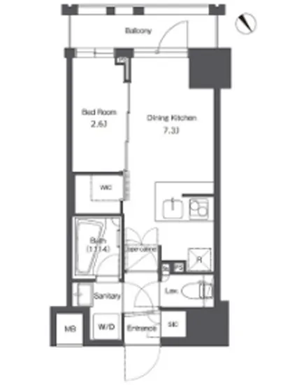 コンフォリア台東根岸 1007
