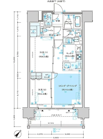 ディームス渋谷本町 905