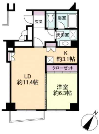 リエール市ヶ谷 203