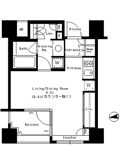 パークアクシス神楽坂ステージ 306