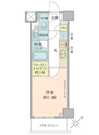 ザ・パークワンズ目黒不動前 612
