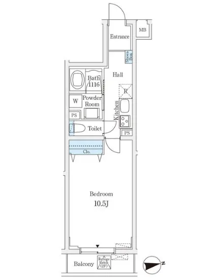 ルーチェ白金 202