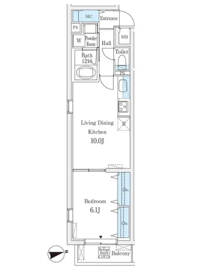 ルーチェ白金 203